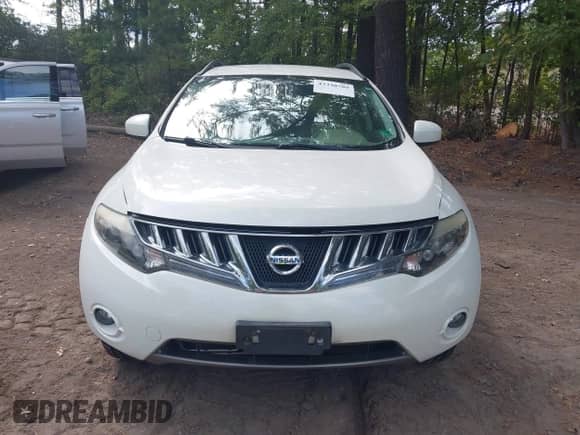 2009 Nissan Murano LE with VIN JN8AZ18W29W111169, listed as a IAAI auction lot 43330789 with 109,371 mi miles and . Bid and sale history available at DreamBid. Image 6.
