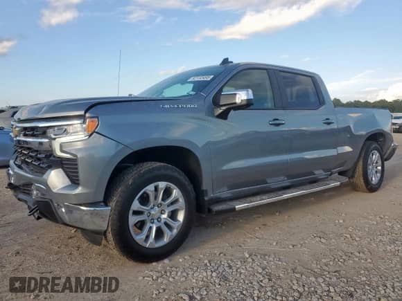 2025 Chevrolet Silverado 1500 with VIN 3GCPKDEK7SG259805, listed as a Copart auction lot 82132495 with 3,187 mi miles and Clean title. Bid and sale history available at DreamBid. Image 1.