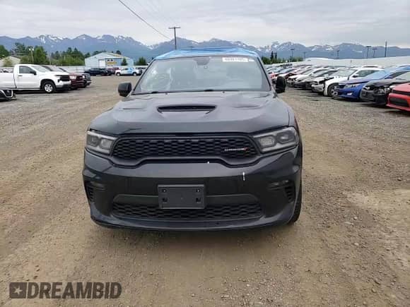 2021 Dodge Durango R/T with VIN 1C4SDJCT1MC573728, listed as a Copart auction lot 60901185 with 57,039 mi miles and Salvage title. Bid and sale history available at DreamBid. Image 14.