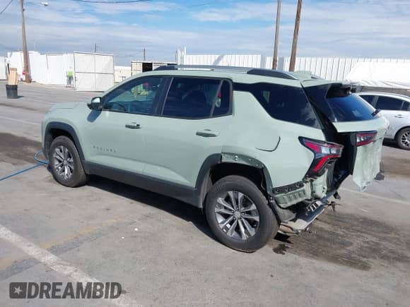 2025 Chevrolet Equinox AWD LT с VIN 3GNAXPEGXSL114552, выставлен на аукционе IAAI как лот 43254614 с пробегом Не указан миль и . История ставок и продаж доступна на DreamBid. Изображение 3.