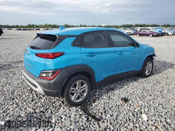 2022 Hyundai Kona SE с VIN KM8K22AB3NU807977, выставлен на аукционе Copart как лот 70424235 с пробегом 58 353 миль миль и На запчасти • Non repairable. История ставок и продаж доступна на DreamBid. Изображение 3.