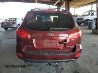 2009 Hyundai Santa Fe GLS with VIN 5NMSG73D49H282183, listed as a Copart auction lot 81025145 with 203,452 mi miles and Salvage title. Bid and sale history available at DreamBid. Image 6.