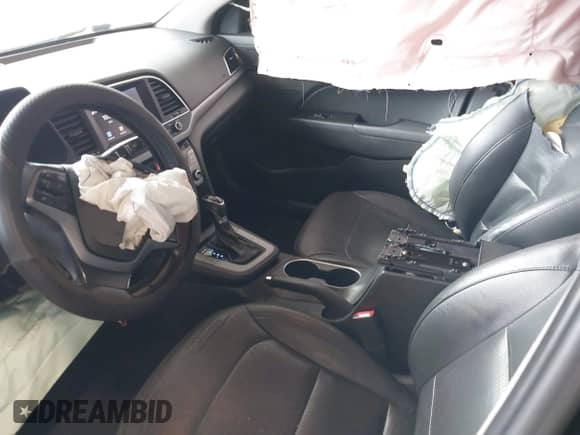 2017 Hyundai Elantra Limited with VIN KMHD84LF4HU312923, listed as a IAAI auction lot 43054943 with 109,624 mi miles and . Bid and sale history available at DreamBid. Image 5.