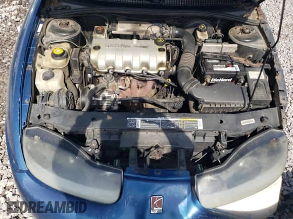 2001 Saturn SC with VIN 1G8ZP12891Z314605, listed as a Copart auction lot 51488595 with 220,219 mi miles and Salvage title. Bid and sale history available at DreamBid. Image 11.