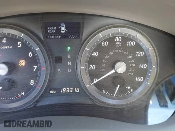 2007 Lexus ES 330 with VIN JTHBJ46G272093442, listed as a IAAI auction lot 41644425 with Not provided miles and . Bid and sale history available at DreamBid. Image 7.