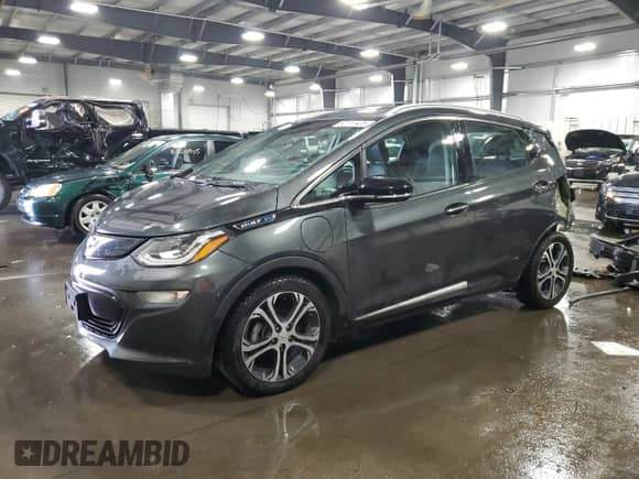 2018 Chevrolet Bolt EV Premier с VIN 1G1FX6S04J4108808, выставлен на аукционе Copart как лот 82117425 с пробегом 54 651 миль миль и Списание • Salvage title. История ставок и продаж доступна на DreamBid. Изображение 1.