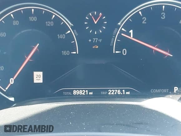 2019 BMW 7 Series 750i xDrive with VIN WBA7F2C51KB239352, listed as a IAAI auction lot 43169276 with 89,821 mi miles and . Bid and sale history available at DreamBid. Image 15.