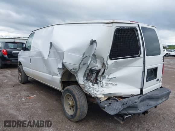 2006 Ford Econoline Cargo with VIN 1FTNE24L46HB42465, listed as a IAAI auction lot 42187321 with 127,950 mi miles and . Bid and sale history available at DreamBid. Image 6.