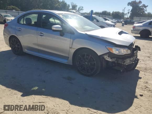2020 Subaru WRX Premium with VIN JF1VA1C61L9827472, listed as a Copart auction lot 87287845 with 48,522 mi miles and Salvage title. Bid and sale history available at DreamBid. Image 4.