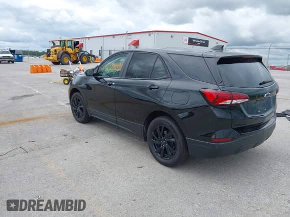 2024 Chevrolet Equinox LS with VIN 3GNAXSEG2RL292212, listed as a IAAI auction lot 42468257 with 21,680 mi miles and . Bid and sale history available at DreamBid. Image 3.