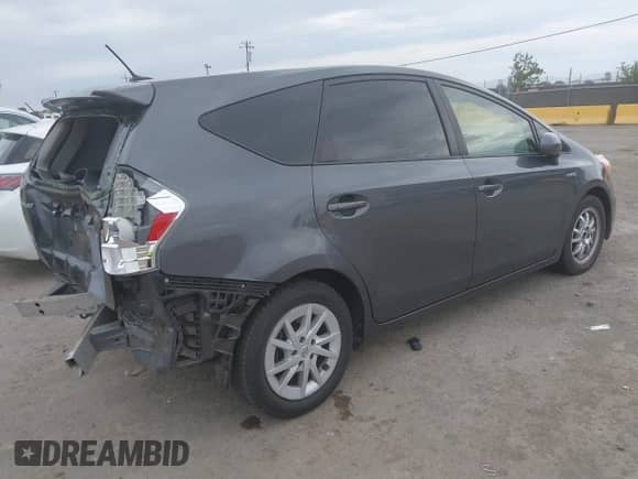 2013 Toyota Prius Two with VIN JTDZN3EU6D3270862, listed as a IAAI auction lot 43304244 with 81,327 mi miles and . Bid and sale history available at DreamBid. Image 4.