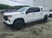 2024 Chevrolet Silverado 1500 Custom Trail Boss with VIN 3GCPDCEK5RG415550, listed as a Copart auction lot 62871545 with 14,296 mi miles and Salvage title. Bid and sale history available at DreamBid. Image 1.