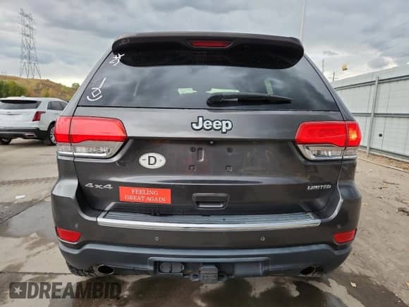 2014 Jeep Grand Cherokee Limited z VIN 1C4RJFBT8EC135828, wystawiony jako Copart lot #84609925 z przebiegiem 162 488 mil mil oraz Szkoda całkowita • Salvage title. Historia ofert i sprzedaży dostępna na DreamBid. Obrazek 6.