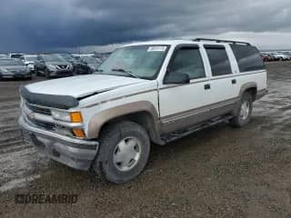 1996 Chevrolet Suburban с VIN 1GNFK16R5TJ316550, выставлен на аукционе Copart как лот 56913175 с пробегом 202 840 миль миль и Чистый • Clean title. История ставок и продаж доступна на DreamBid. Изображение 1.