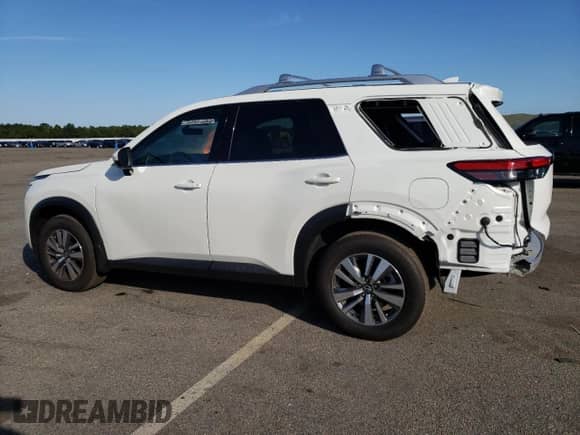 2023 Nissan Pathfinder SL with VIN 5N1DR3CC3PC252540, listed as a Copart auction lot 68627403 with 1,163 mi miles and Salvage title. Bid and sale history available at DreamBid. Image 2.