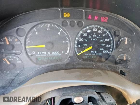 2001 Chevrolet Blazer LS with VIN 1GNDT13W312194194, listed as a Copart auction lot 85428015 with 270,730 mi miles and Clean title. Bid and sale history available at DreamBid. Image 8.