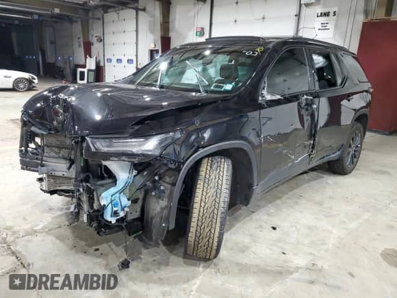 2024 Chevrolet Traverse with VIN 1GNETYKW8RJ128773, listed as a Copart auction lot 86388744 with Not provided miles and Salvage title. Bid and sale history available at DreamBid. Image 1.