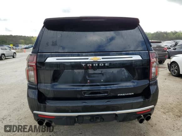 2023 Chevrolet Tahoe Premier with VIN 1GNSCSKD5PR330841, listed as a Copart auction lot 51292555 with 47,798 mi miles and Clean title. Bid and sale history available at DreamBid. Image 6.