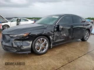 2024 Honda Accord EX-L with VIN 1HGCY2F67RA084128, listed as a Copart auction lot 55268755 with 18,771 mi miles and Clean title. Bid and sale history available at DreamBid. Image 1.