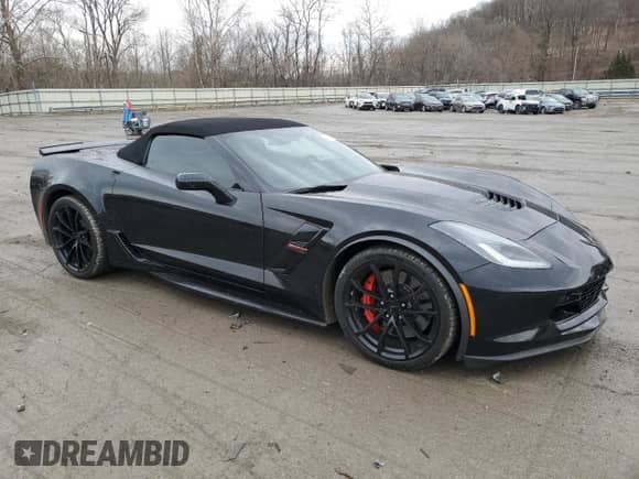 2019 Chevrolet Corvette Grand Sport 2LT with VIN 1G1YY3D76K5111879, listed as a Copart auction lot 50864125 with 28,245 mi miles and Salvage title. Bid and sale history available at DreamBid. Image 4.