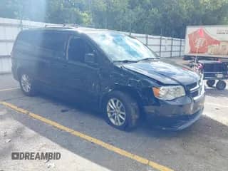 2014 Dodge Grand Caravan SXT with VIN 2C4RDGCG7ER291753, listed as a IAAI auction lot 43149467 with 111,617 mi miles and . Bid and sale history available at DreamBid. Image 1.