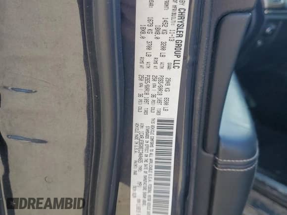 2014 Jeep Grand Cherokee Limited с VIN 1C4RJEBG8EC340465, выставлен на аукционе Copart как лот 80946525 с пробегом 198 064 миль миль и Чистый • Clean title. История ставок и продаж доступна на DreamBid. Изображение 14.