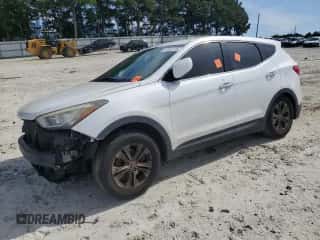 2014 Hyundai Santa Fe z VIN 5XYZT3LB7EG148984, wystawiony jako Copart lot #70400775 z przebiegiem 163 183 mil mil oraz Szkoda całkowita • Salvage title. Historia ofert i sprzedaży dostępna na DreamBid. Obrazek 1.