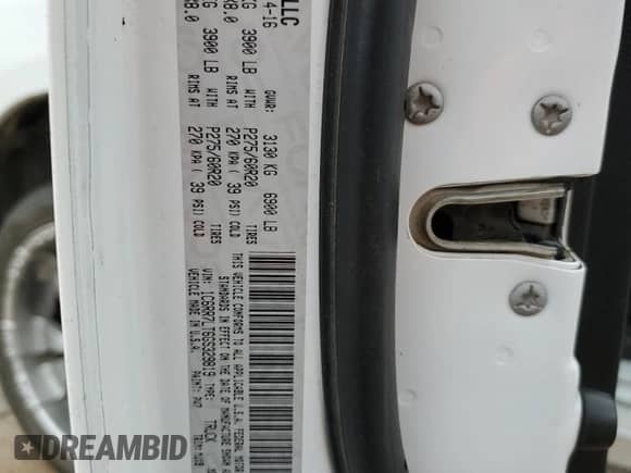 2016 Ram 1500 Big Horn z VIN 1C6RR7LT6GS329819, wystawiony jako Copart lot #54705255 z przebiegiem 187 289 mil mil oraz Czysty tytuł • Clean title. Historia ofert i sprzedaży dostępna na DreamBid. Obrazek 12.