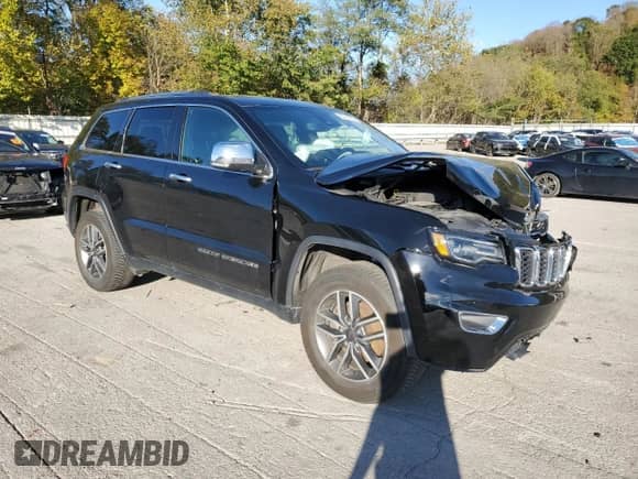 2019 Jeep Grand Cherokee Limited z VIN 1C4RJFBGXKC842668, wystawiony jako Copart lot #82351865 z przebiegiem 47 368 mil mil oraz Szkoda całkowita • Salvage title. Historia ofert i sprzedaży dostępna na DreamBid. Obrazek 4.