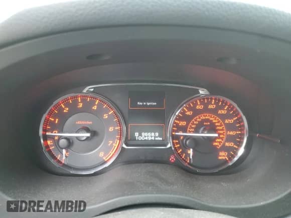 2017 Subaru WRX with VIN JF1VA1B68H9824819, listed as a Copart auction lot 80491755 with 100,494 mi miles and Salvage title. Bid and sale history available at DreamBid. Image 9.