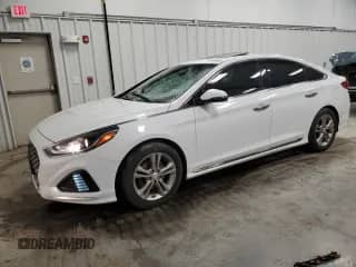 2018 Hyundai Sonata SEL z VIN 5NPE34AF6JH614076, wystawiony jako Copart lot #52386605 z przebiegiem 83 858 mil mil oraz Szkoda całkowita • Salvage title. Historia ofert i sprzedaży dostępna na DreamBid. Obrazek 1.
