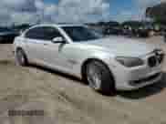 2009 BMW 7 Series 750Li with VIN WBAKB83569CY62091, listed as a Copart auction lot 66871955 with 101,647 mi miles and Salvage title. Bid and sale history available at DreamBid. Image 4.