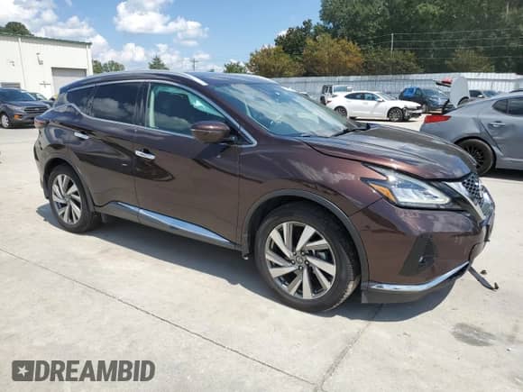 2020 Nissan Murano SL с VIN 5N1AZ2CS8LN117976, выставлен на аукционе Copart как лот 69521355 с пробегом 57 725 миль миль и Списание • Salvage title. История ставок и продаж доступна на DreamBid. Изображение 4.