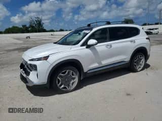 2021 Hyundai Santa Fe Limited with VIN KM8S5DA11MU012628, listed as a Copart auction lot 68021125 with Not provided miles and Non repairable. Bid and sale history available at DreamBid. Image 1.