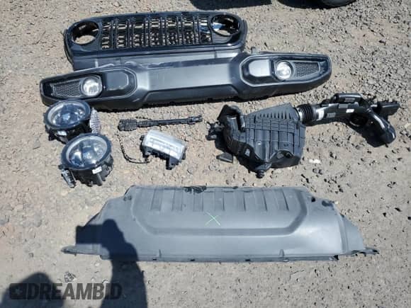 2024 Jeep Wrangler Willys with VIN 1C4PJXDG2RW300449, listed as a Copart auction lot 54367845 with 345 mi miles and Salvage title. Bid and sale history available at DreamBid. Image 13.