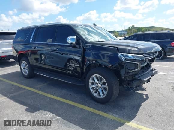 2023 Chevrolet Suburban Premier с VIN 1GNSCFKD3PR342574, выставлен на аукционе IAAI как лот 40506276 с пробегом 45 644 миль миль и . История ставок и продаж доступна на DreamBid. Изображение 1.