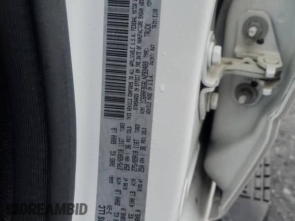 2020 Ram 1500 Big Horn z VIN 1C6RRFBG6LN293489, wystawiony jako Copart lot #69520065 z przebiegiem 108 398 mil mil oraz Szkoda całkowita • Salvage title. Historia ofert i sprzedaży dostępna na DreamBid. Obrazek 12.