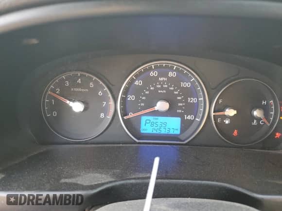 2010 Hyundai Santa Fe Limited with VIN 5NMSKDAG1AH386239, listed as a Copart auction lot 66294195 with 145,737 mi miles and Salvage title. Bid and sale history available at DreamBid. Image 9.