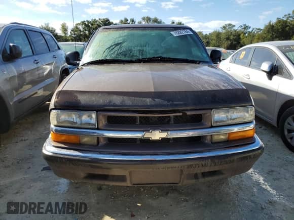 1998 Chevrolet Blazer LS with VIN 1GNCS13W7W2110142, listed as a Copart auction lot 76282784 with 194,317 mi miles and Salvage title. Bid and sale history available at DreamBid. Image 5.