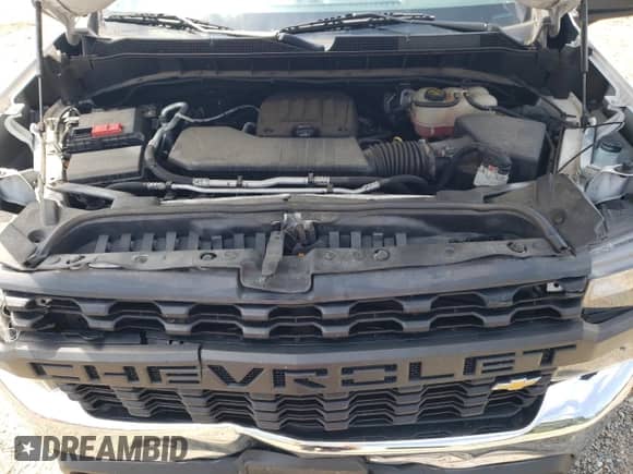 2022 Chevrolet Silverado 1500 Work Truck with VIN 3GCNWAEK8NG213091, listed as a Copart auction lot 64810505 with 91,781 mi miles and Salvage title. Bid and sale history available at DreamBid. Image 11.