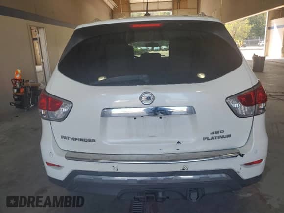 2016 Nissan Pathfinder SV z VIN 5N1AR2MM5GC619863, wystawiony jako Copart lot #81551905 z przebiegiem 222 252 mil mil oraz Szkoda całkowita • Salvage title. Historia ofert i sprzedaży dostępna na DreamBid. Obrazek 6.