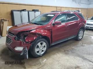 2016 Chevrolet Equinox LT with VIN 2GNFLFEK1G6176921, listed as a Copart auction lot 80696535 with 125,547 mi miles and Clean title. Bid and sale history available at DreamBid. Image 1.