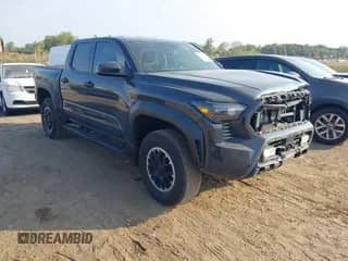 2024 Toyota Tacoma SR5 with VIN 3TYLB5JN7RT001210, listed as a IAAI auction lot 43255026 with 16,983 mi miles and . Bid and sale history available at DreamBid. Image 1.