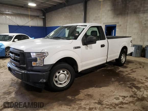 2017 Ford F-150 XL with VIN 1FTMF1C8XHKE03359, listed as a Copart auction lot 86470455 with 56,478 mi miles and Salvage title. Bid and sale history available at DreamBid. Image 1.