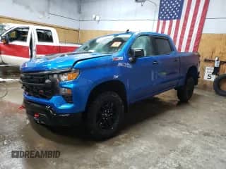 2022 Chevrolet Silverado 1500 Custom Trail Boss с VIN 3GCPDCED1NG581334, выставлен на аукционе Copart как лот 43430205 с пробегом 36 650 миль миль и На запчасти • Non repairable. История ставок и продаж доступна на DreamBid. Изображение 1.