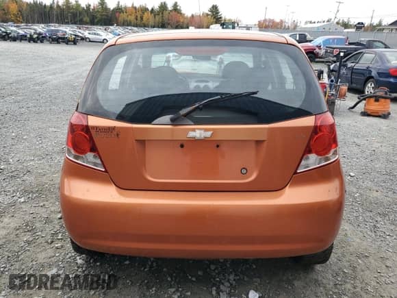 2007 Chevrolet Aveo SVM z VIN KL1TD65647B704872, wystawiony jako Copart lot #74664634 z przebiegiem Nie podano mil oraz Szkoda całkowita • Salvage title. Historia ofert i sprzedaży dostępna na DreamBid. Obrazek 6.