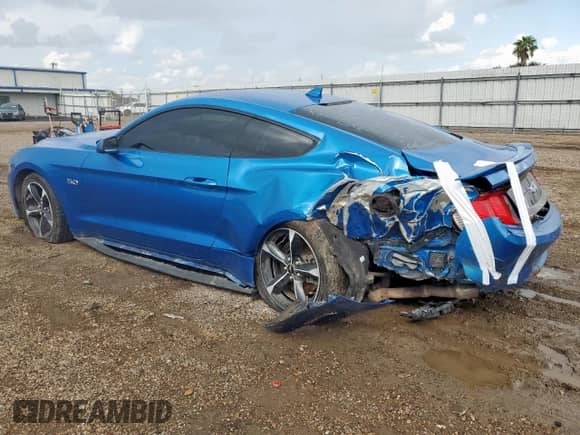 2021 Ford Mustang GT с VIN 1FA6P8CF3M5137548, выставлен на аукционе Copart как лот 80673955 с пробегом 53 274 миль миль и Списание • Salvage title. История ставок и продаж доступна на DreamBid. Изображение 2.