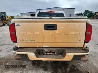 2021 Chevrolet Colorado 2WD LT z VIN 1GCHSCEA7M1245829, wystawiony jako Copart lot #70920075 z przebiegiem 80 381 mil mil oraz Szkoda całkowita • Salvage title. Historia ofert i sprzedaży dostępna na DreamBid. Obrazek 6.