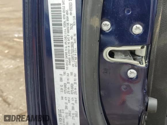 2016 Ram 1500 Sport with VIN 1C6RR7UT5GS138620, listed as a Copart auction lot 53317615 with 53,067 mi miles and Salvage title. Bid and sale history available at DreamBid. Image 13.