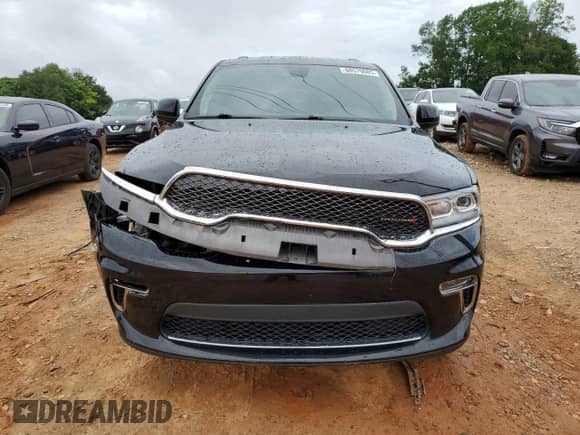 2022 Dodge Durango SXT with VIN 1C4RDJAG4NC103697, listed as a Copart auction lot 68579085 with 51,207 mi miles and Salvage title. Bid and sale history available at DreamBid. Image 5.